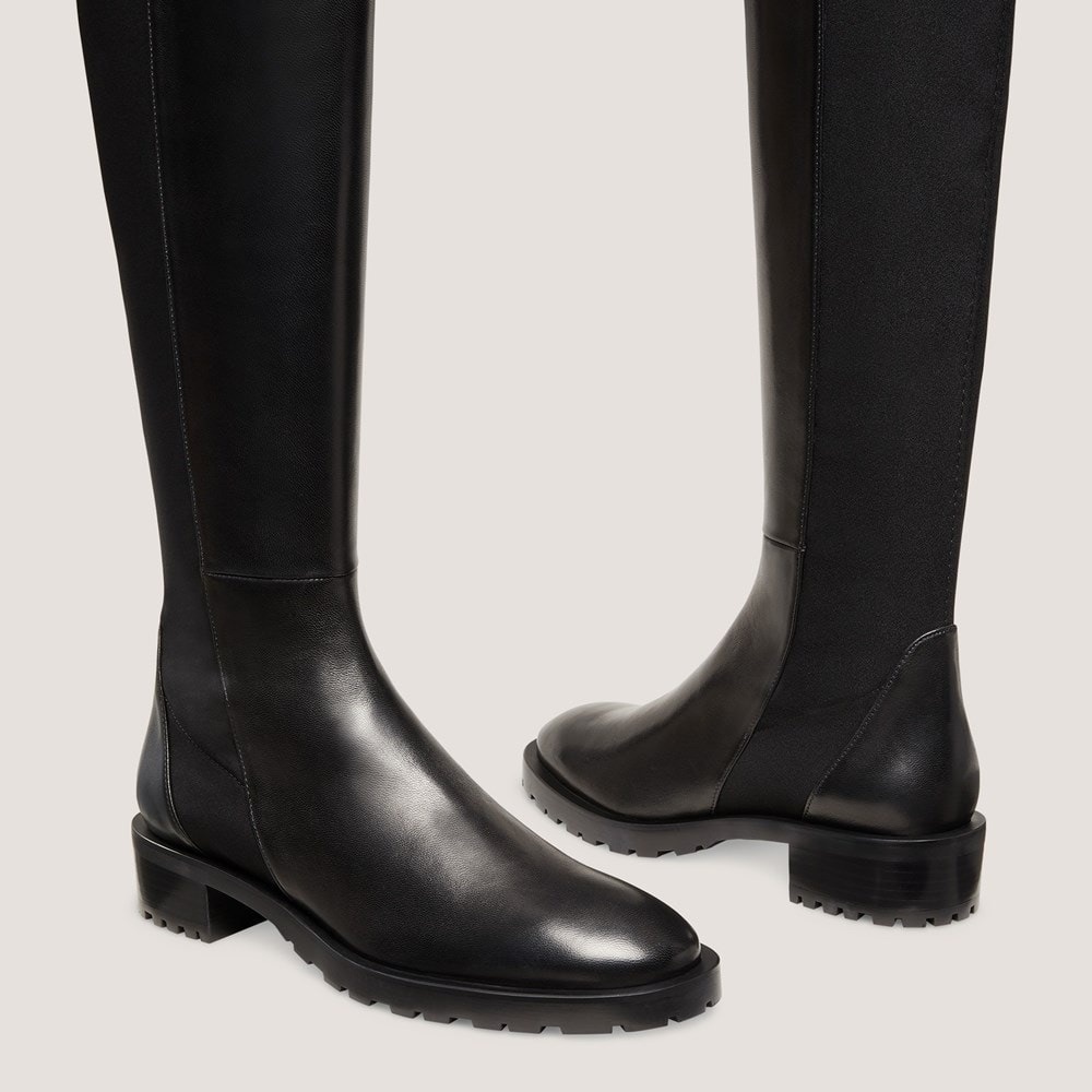 NIB Stuart Weitzman 5050 LUG-SOLE KNEE-HIGH BOOT Sz 7.5 - Picture 4 of 9